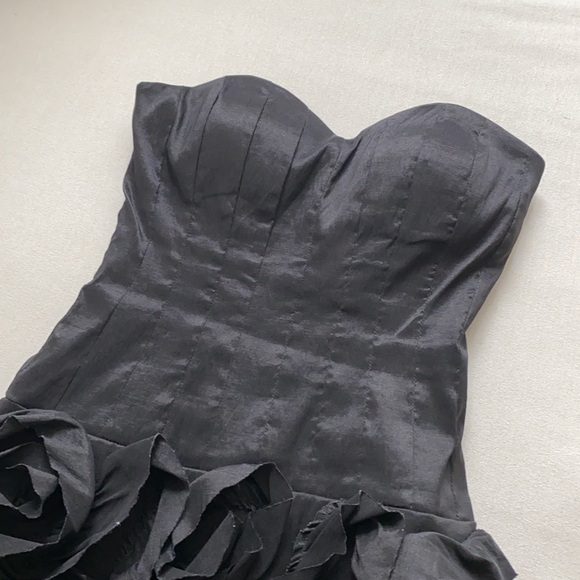 COPY - BCBG Max & Cleo Black Strapless Formal Dress - Picture 4 of 11